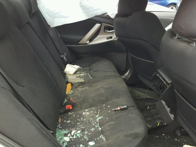 4T1BF3EK0AU522037 - 2010 TOYOTA CAMRY BASE WHITE photo 6