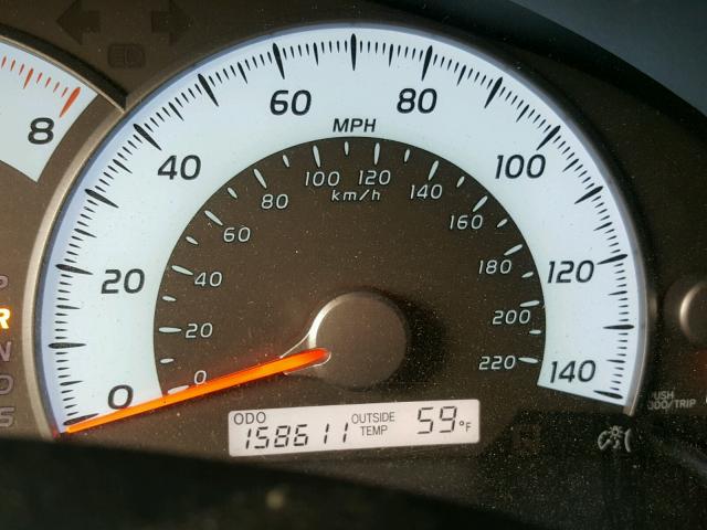 4T1BF3EK0AU522037 - 2010 TOYOTA CAMRY BASE WHITE photo 8