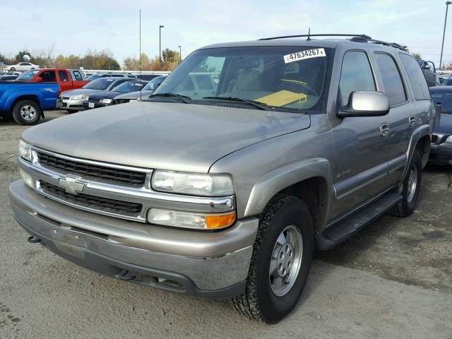 1GNEK13T62J179631 - 2002 CHEVROLET TAHOE K150 GRAY photo 2