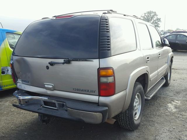 1GNEK13T62J179631 - 2002 CHEVROLET TAHOE K150 GRAY photo 4