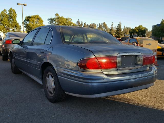 1G4HR54K1YU266077 - 2000 BUICK LESABRE LI BLUE photo 3