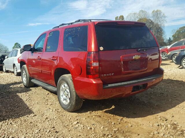 1GNSCBE07ER201263 - 2014 CHEVROLET TAHOE C150 RED photo 3