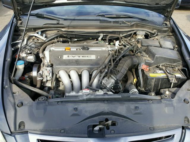 1HGCM56414A153223 - 2004 HONDA ACCORD LX GRAY photo 7