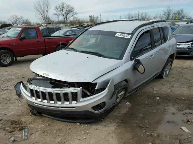 1J4NT1FB5BD215682 - 2011 JEEP COMPASS SP SILVER photo 2