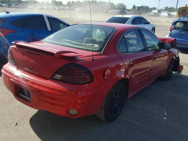 1G2NF52F32C115913 - 2002 PONTIAC GRAND AM S Qırmızı foto 4