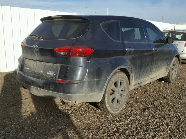 4S4WX86D774406824 - 2007 SUBARU B9 TRIBECA BLACK photo 4