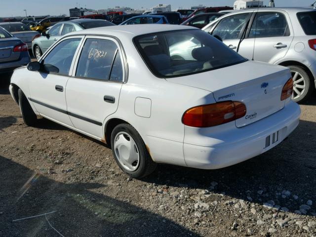 1Y1SK52802Z424940 - 2002 CHEVROLET GEO PRIZM 白色 照片 3