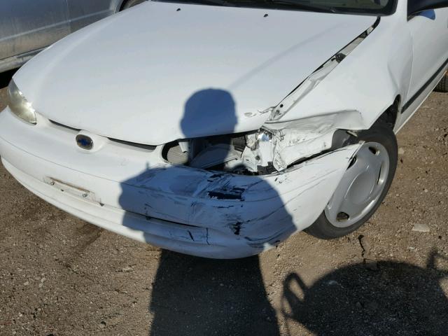 1Y1SK52802Z424940 - 2002 CHEVROLET GEO PRIZM 白色 照片 9