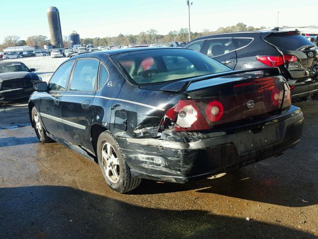 2G1WH52K139330974 - 2003 CHEVROLET IMPALA LS BLACK photo 3