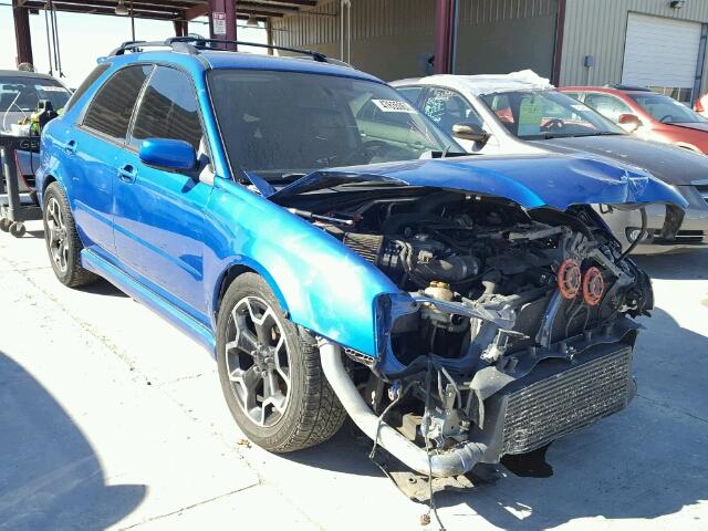 JF1GG29635G802513 - 2005 SUBARU IMPREZA WR BLUE photo 1