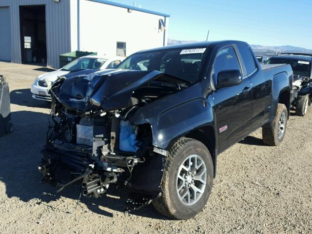 1GTH6CE31G1303394 - 2016 GMC CANYON SLE BLACK photo 2