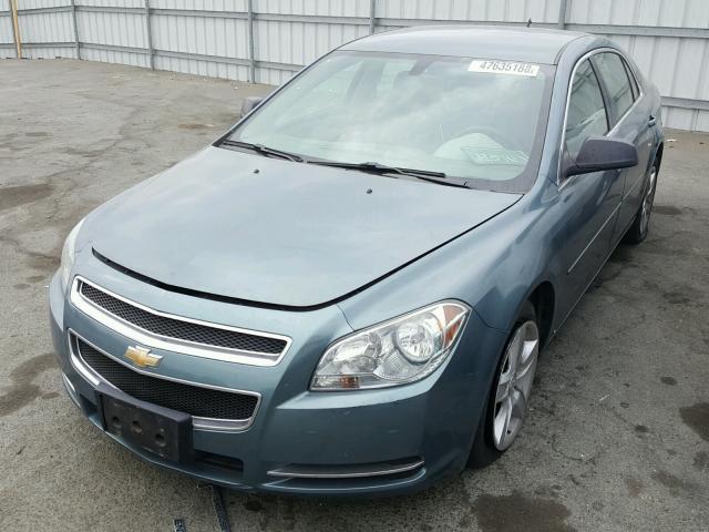 1G1ZG57BX9F246502 - 2009 CHEVROLET MALIBU LS ლურჯი ფოტო 2