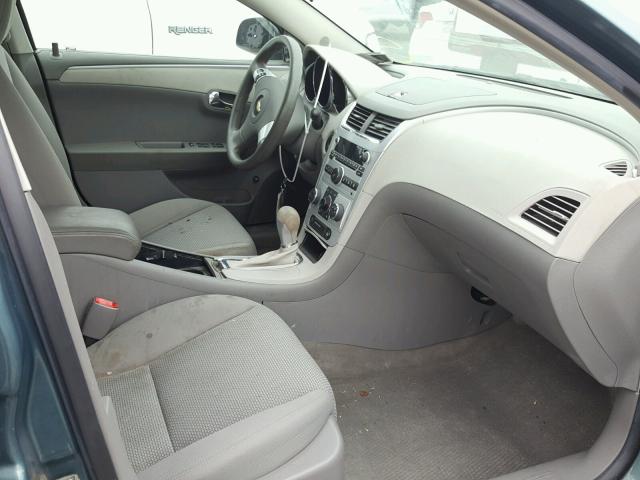 1G1ZG57BX9F246502 - 2009 CHEVROLET MALIBU LS ლურჯი ფოტო 5