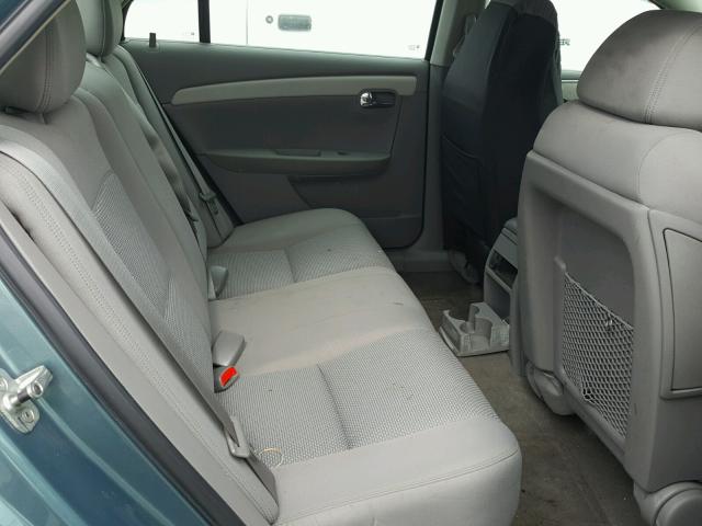 1G1ZG57BX9F246502 - 2009 CHEVROLET MALIBU LS ლურჯი ფოტო 6