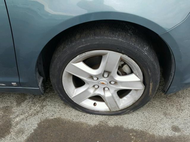 1G1ZG57BX9F246502 - 2009 CHEVROLET MALIBU LS ლურჯი ფოტო 9