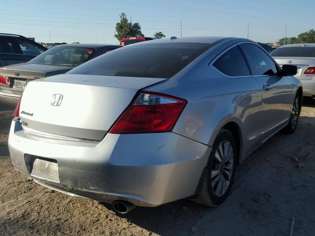 1HGCS12869A023291 - 2009 HONDA ACCORD EXL SILVER photo 4