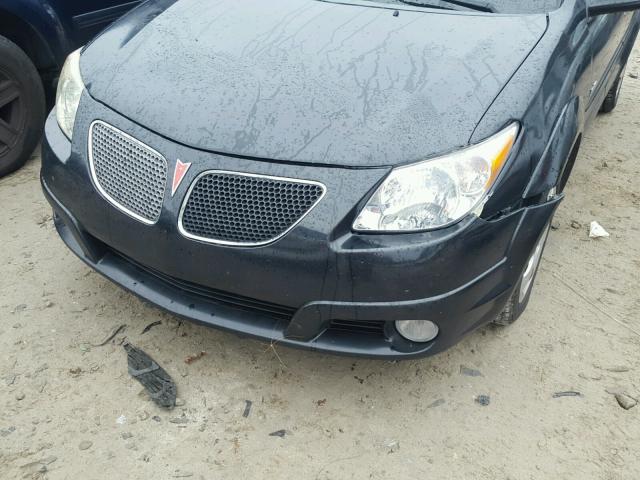 5Y2SL63895Z430150 - 2005 PONTIAC VIBE BLACK photo 9