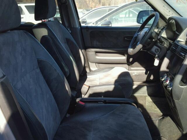 SHSRD78834U224720 - 2004 HONDA CR-V EX ნაცრისფერი ფოტო 5