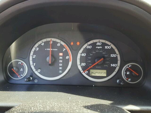 SHSRD78834U224720 - 2004 HONDA CR-V EX ნაცრისფერი ფოტო 8