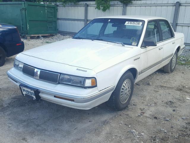 1G3AG55N5P6358168 - 1993 OLDSMOBILE CUTLASS CI WHITE photo 2