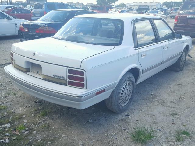 1G3AG55N5P6358168 - 1993 OLDSMOBILE CUTLASS CI WHITE photo 4