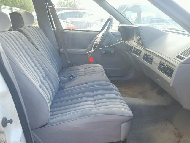 1G3AG55N5P6358168 - 1993 OLDSMOBILE CUTLASS CI WHITE photo 5