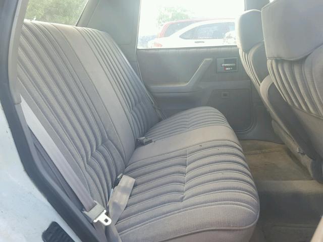 1G3AG55N5P6358168 - 1993 OLDSMOBILE CUTLASS CI WHITE photo 6