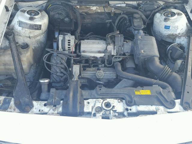 1G3AG55N5P6358168 - 1993 OLDSMOBILE CUTLASS CI WHITE photo 7