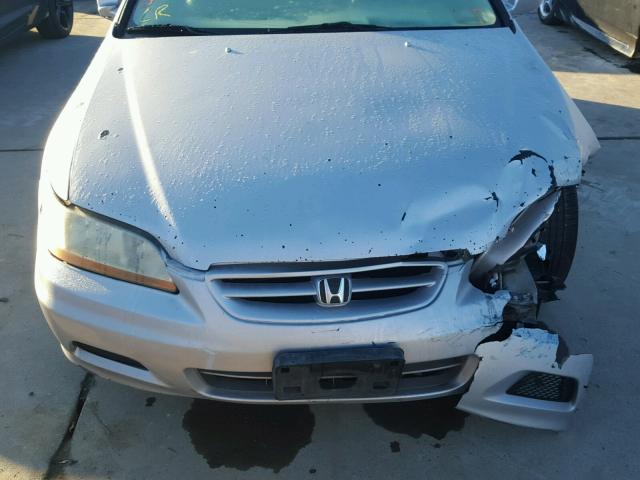 1HGCG22582A007029 - 2002 HONDA ACCORD EX GRAY photo 7