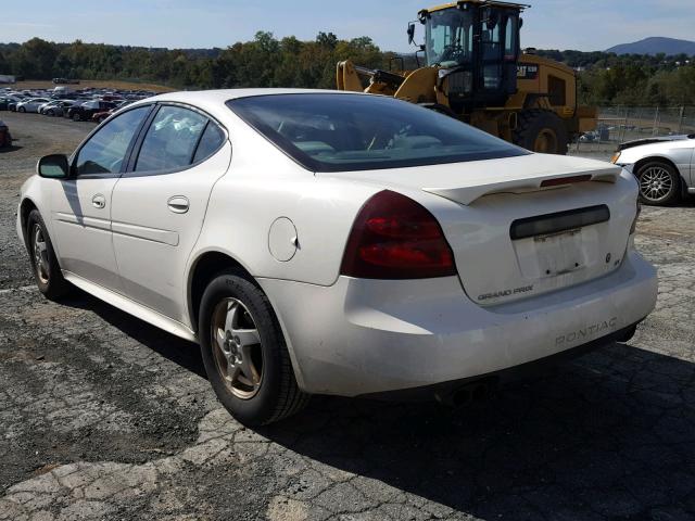 2G2WP522941349609 - 2004 PONTIAC GRAND PRIX თეთრი ფოტო 3