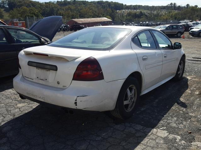 2G2WP522941349609 - 2004 PONTIAC GRAND PRIX თეთრი ფოტო 4