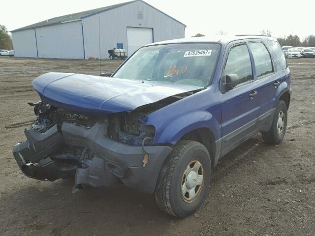 1FMYU02Z66KA84076 - 2006 FORD ESCAPE XLS BLUE photo 2