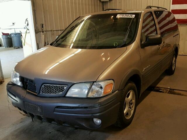 1GMDX03E24D217113 - 2004 PONTIAC MONTANA TAN photo 2