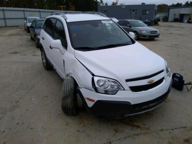 3GNAL2EK4ES538127 - 2014 CHEVROLET CAPTIVA LS WHITE photo 1