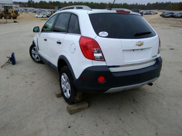 3GNAL2EK4ES538127 - 2014 CHEVROLET CAPTIVA LS 白色 照片 3