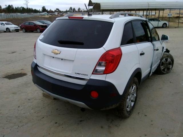 3GNAL2EK4ES538127 - 2014 CHEVROLET CAPTIVA LS 白色 照片 4