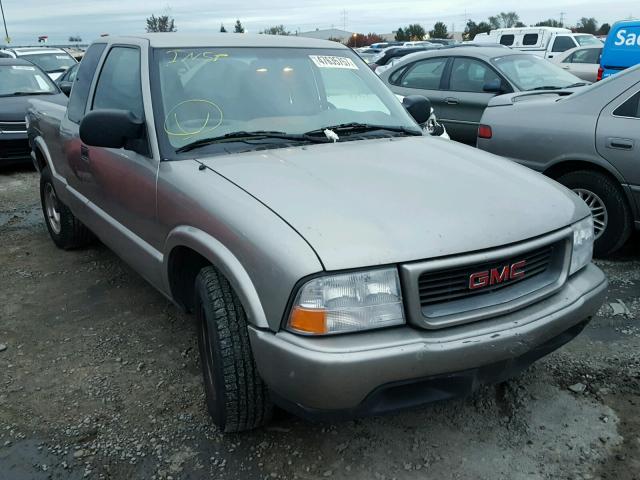 1GTCS19W018128374 - 2001 GMC SONOMA TAN photo 1