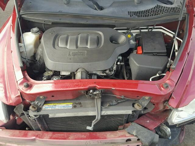 3GNDA23D76S600063 - 2006 CHEVROLET HHR LT RED photo 7