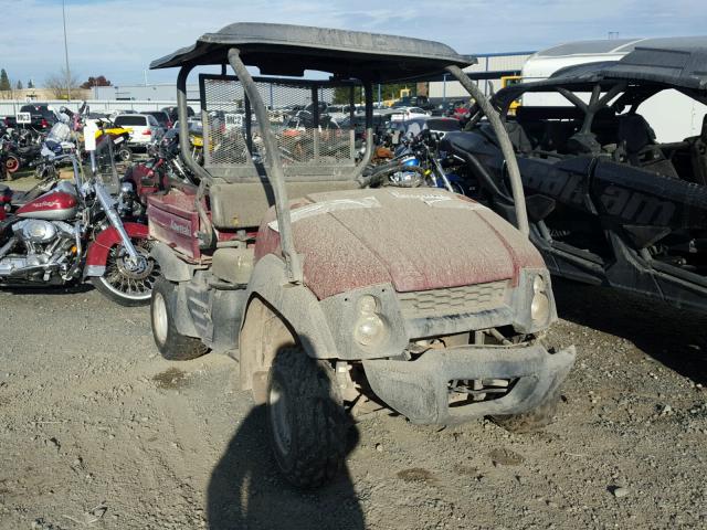 KAWAMULE - 2011 KAWASAKI MULE BURGUNDY photo 1