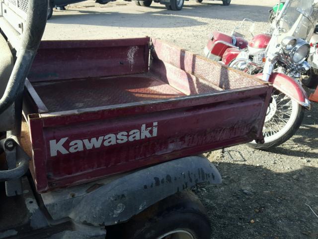 KAWAMULE - 2011 KAWASAKI MULE BURGUNDY photo 10