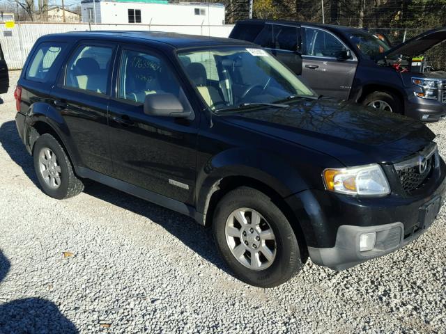 4F2CZ96158KM03849 - 2008 MAZDA TRIBUTE S BLACK photo 1