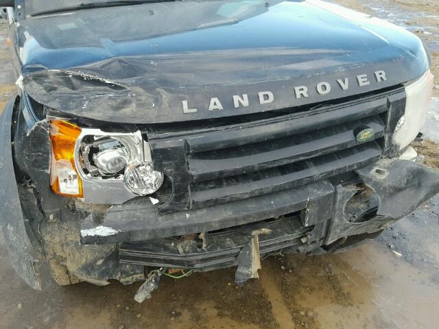 SALAE25447A428888 - 2007 LAND ROVER LR3 SE BLACK photo 9