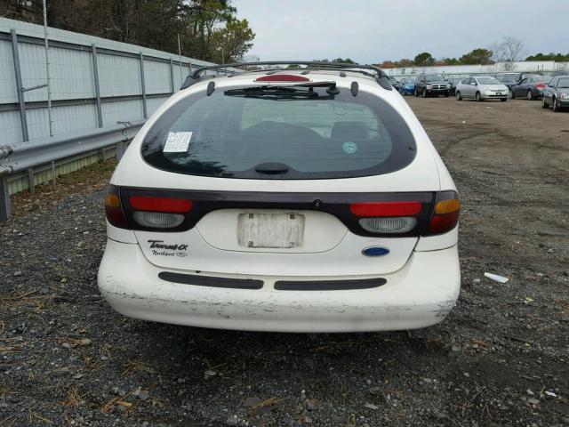 1FALP58S3TA273241 - 1996 FORD TAURUS LX WHITE photo 10