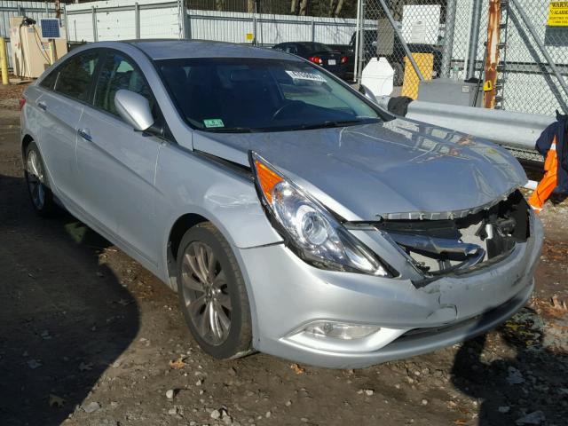 5NPEC4AC7DH533517 - 2013 HYUNDAI SONATA SE SILVER photo 1