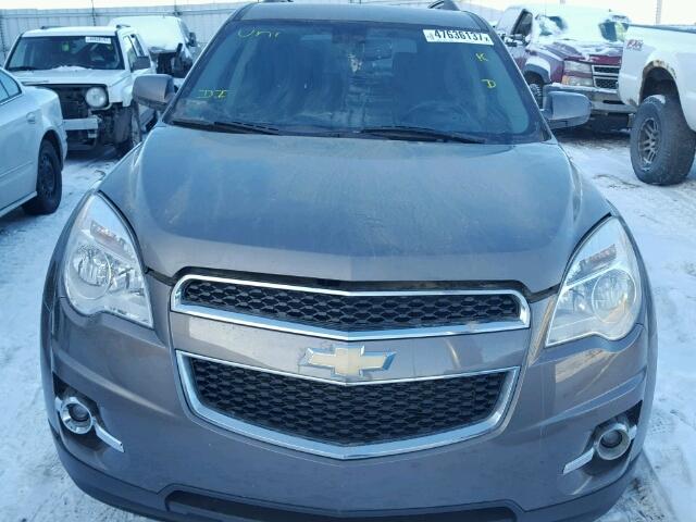 2CNFLNE55B6272875 - 2011 CHEVROLET EQUINOX LT GRAY photo 9