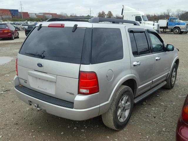 1FMZU73K05UB30907 - 2005 FORD EXPLORER X SILVER photo 4