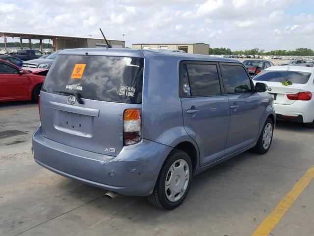 JTLKE50E891089296 - 2009 TOYOTA SCION XB Mavi foto 4