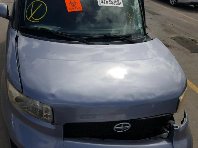 JTLKE50E891089296 - 2009 TOYOTA SCION XB Mavi foto 7