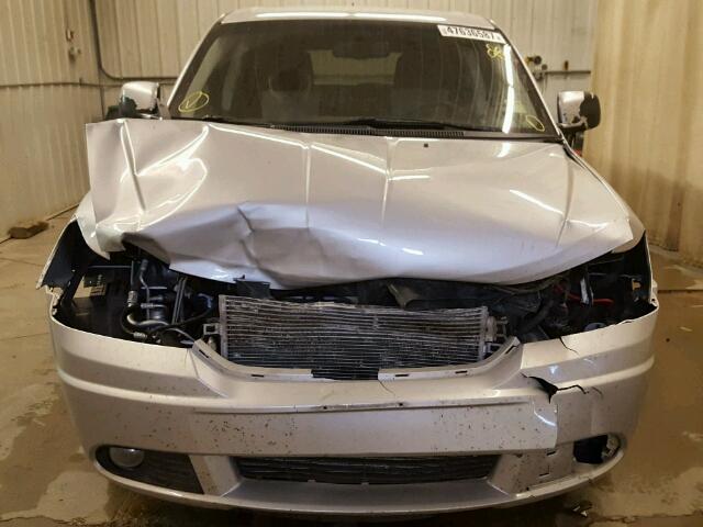 3D4GH57V99T543324 - 2009 DODGE JOURNEY SX SILVER photo 9