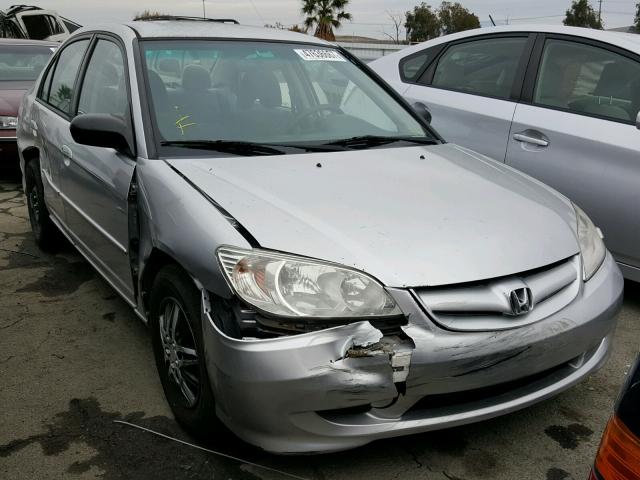 2HGES16344H611580 - 2004 HONDA CIVIC DX V GRAY photo 1